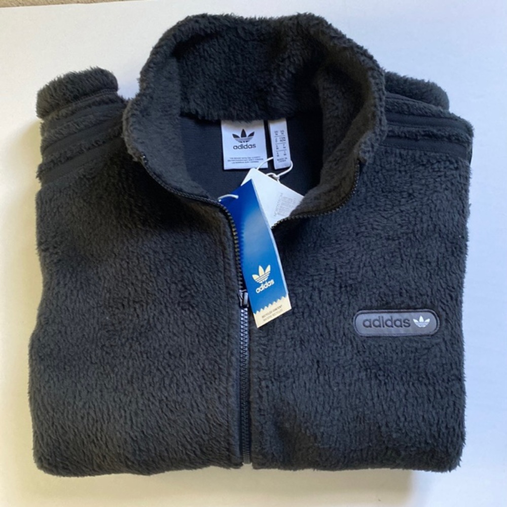 50% Off!!! Adidas Originals 3 Stripe Fleece SPRT Firebird Zip Jacket - Picture 8 of 8